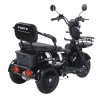 Трицикл акумуляторний Forte Family-WN1060 Чорний