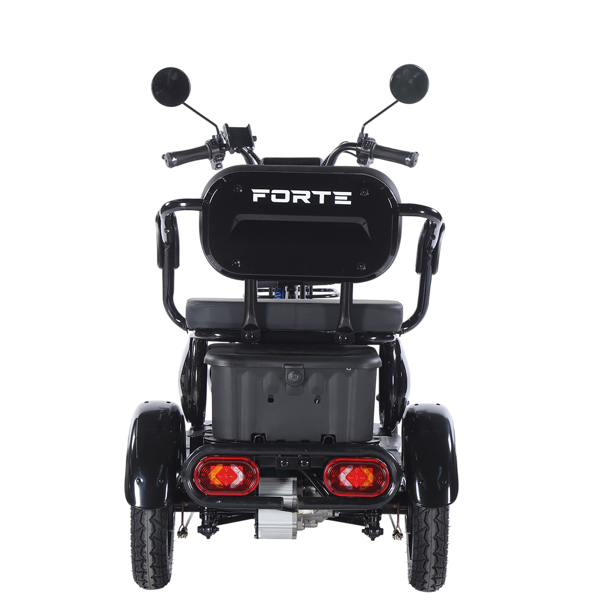 Трицикл акумуляторний Forte Family-WN1060 Чорний