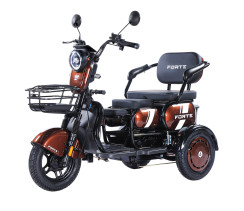 Трицикл акумуляторний Forte  Family-WN1060 Коричневий 