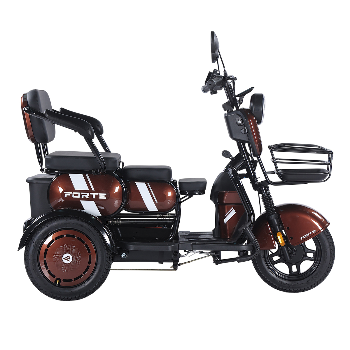 Трицикл аккумуляторный Forte Family-WN1060 Коричневый