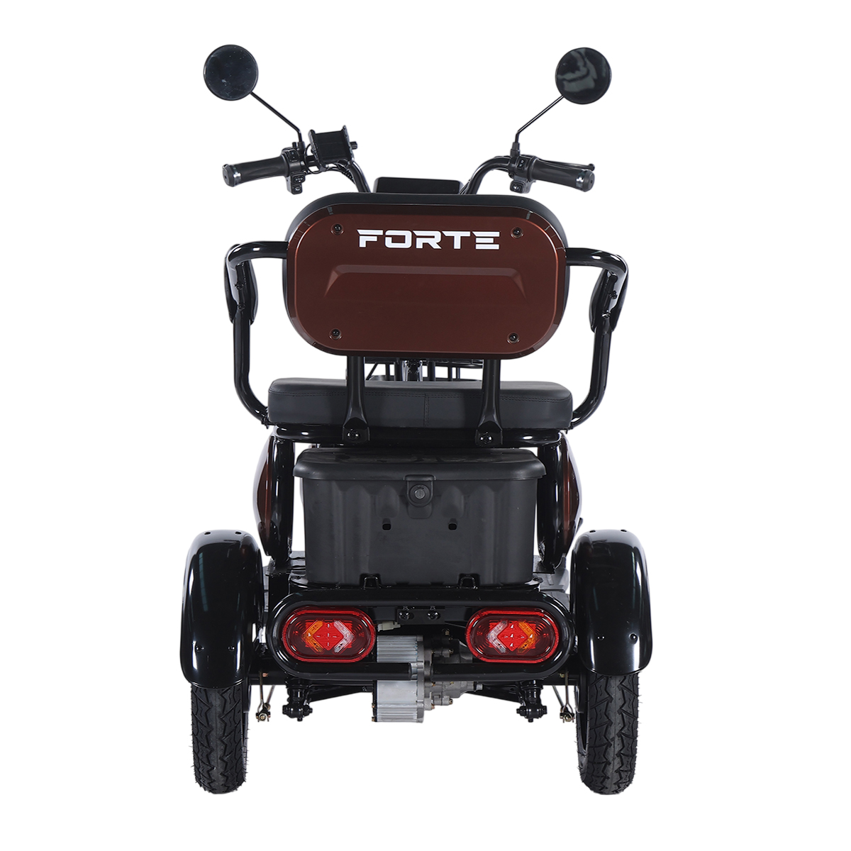 Трицикл аккумуляторный Forte Family-WN1060 Коричневый