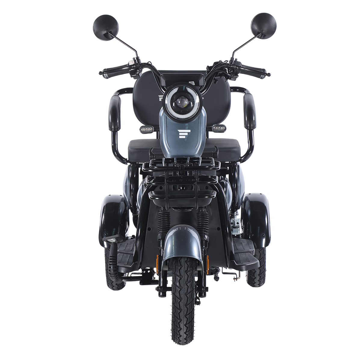 Трицикл аккумуляторный Forte Family-WN1060 Серый