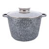 Каструля GT-2604-32/1 покриття CERAMIC SNOW (32x22cм) 14л Gusto