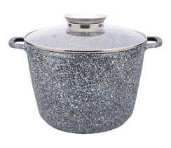 Каструля GT-2604-28/1 покриття CERAMIC SNOW (28x20cм) 10л Gusto