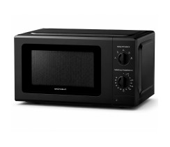 Мікрохвильова піч - 20MX715-B(чорна) 20л, 700 Вт, мех. Grunhelm