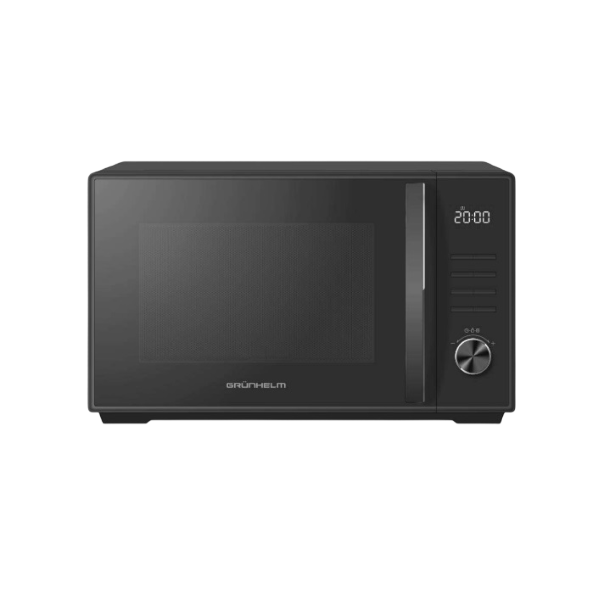 Микроволновая печь – 25MX925D-GB (черный) 25л, 900 Вт, эл. Grunhelm