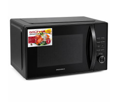 Микроволновая печь – 25MX925D-GB (черный) 25л, 900 Вт, эл. Grunhelm