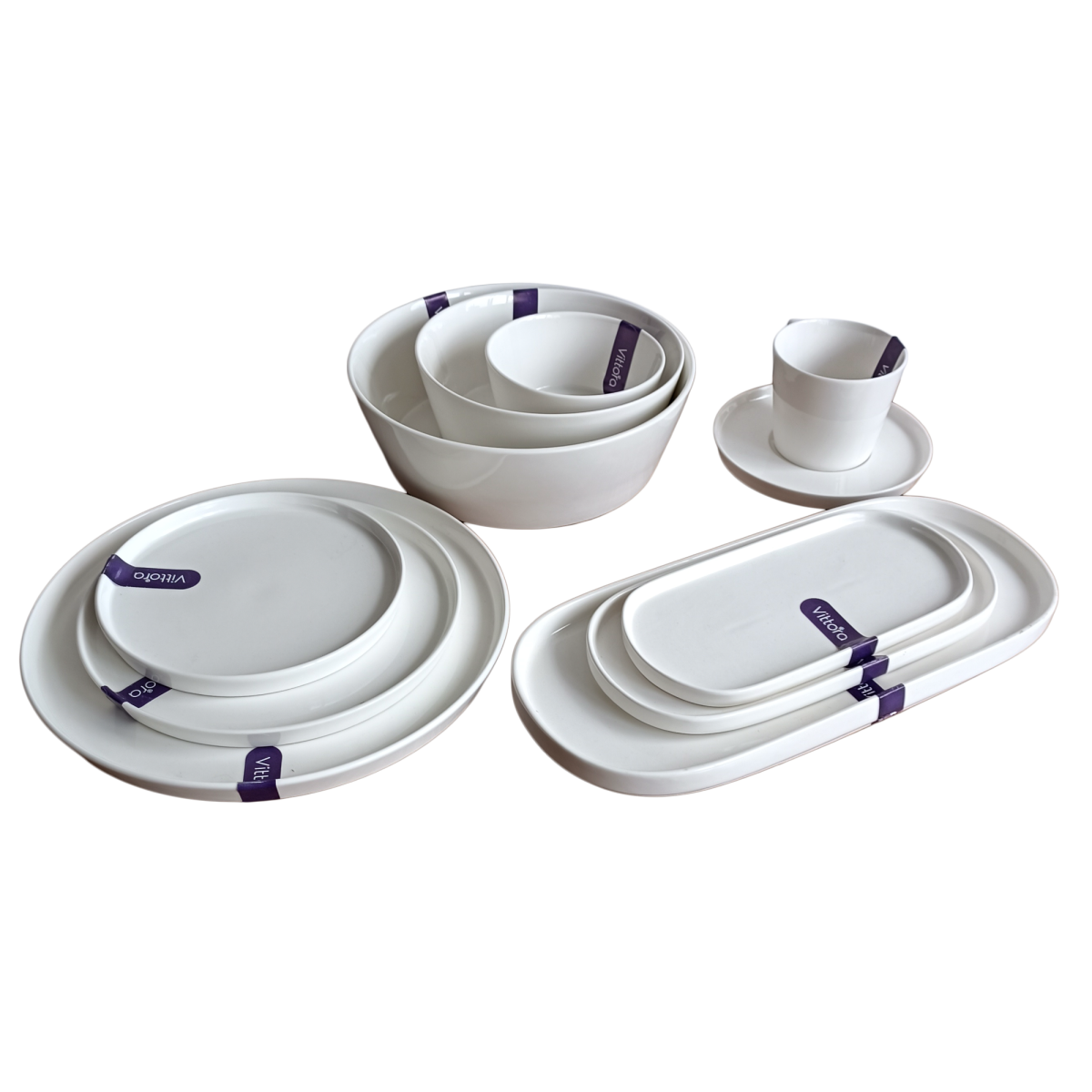 Тарілка обідня VT-P-1250CR Cream Royale Vittora 250 мм