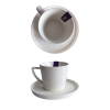 Чашка з блюдцем VT-P-3250CR Cream Royale Vittora 250 мл
