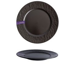 Тарілка обідня VT-P-1260GN Grafene Night Vittora 260 мм