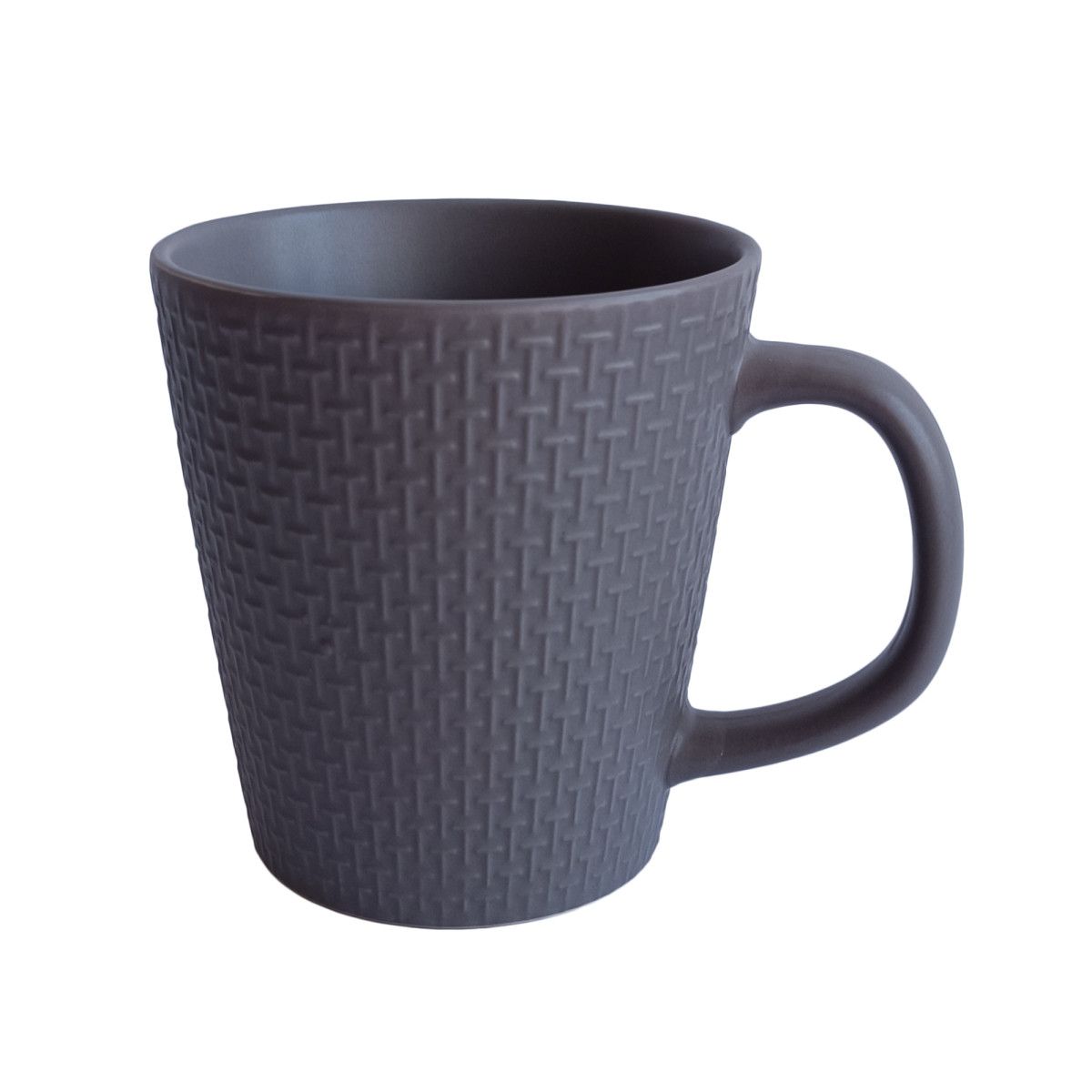 Чашка VT-P-3340GT Gray Texture Vittora 340 мл