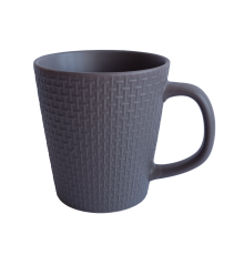 Чашка VT-P-3340GT Gray Texture Vittora 340 мл