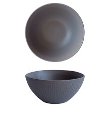Салатник VT-P-2150GT Gray Texture Vittora 150 мм