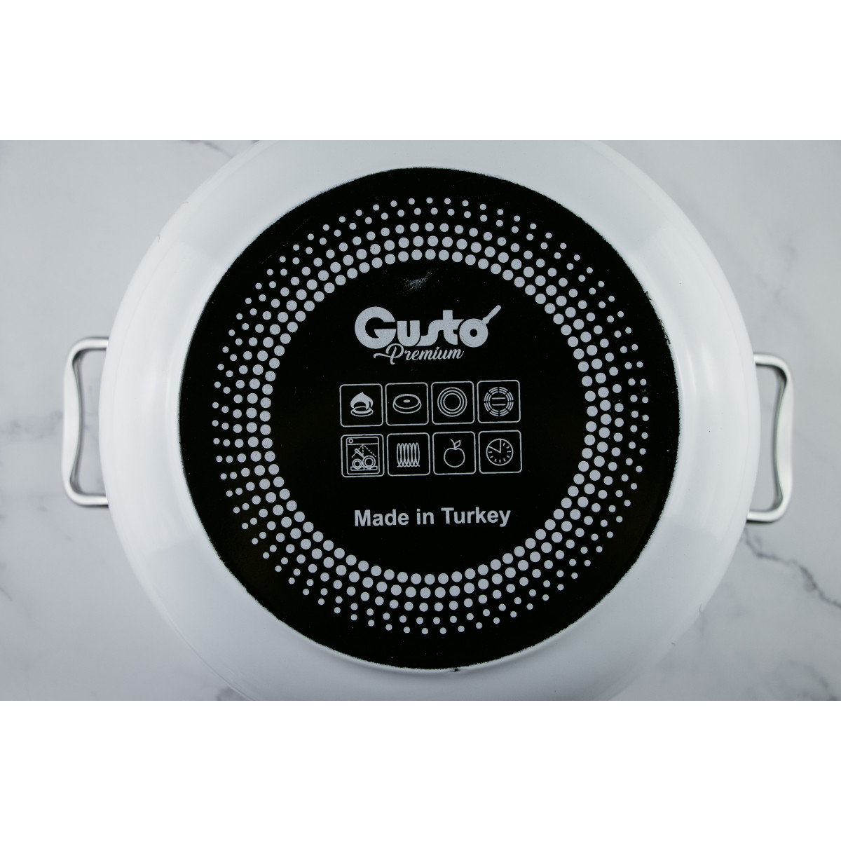 Каструля Бузкова мелодія GT-T-224-L Premium 24 см 5.7 л Gusto