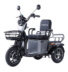 Трицикл акумуляторний Forte  CARGO-WN1072 Сірий