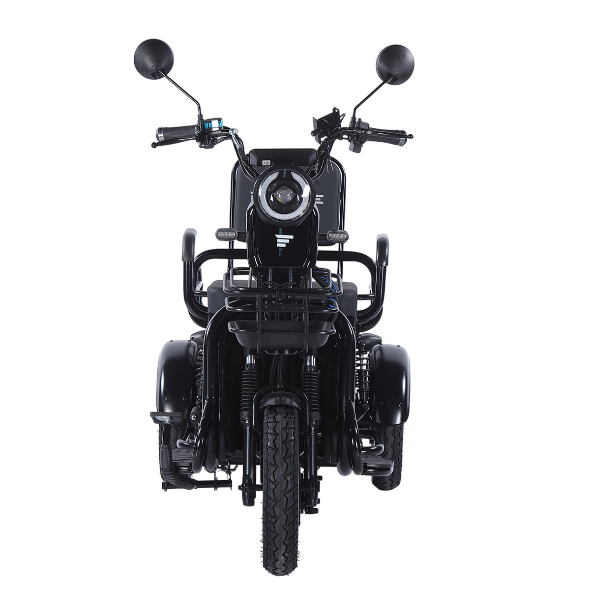 Трицикл акумуляторний Forte CARGO-WN1072 Чорний