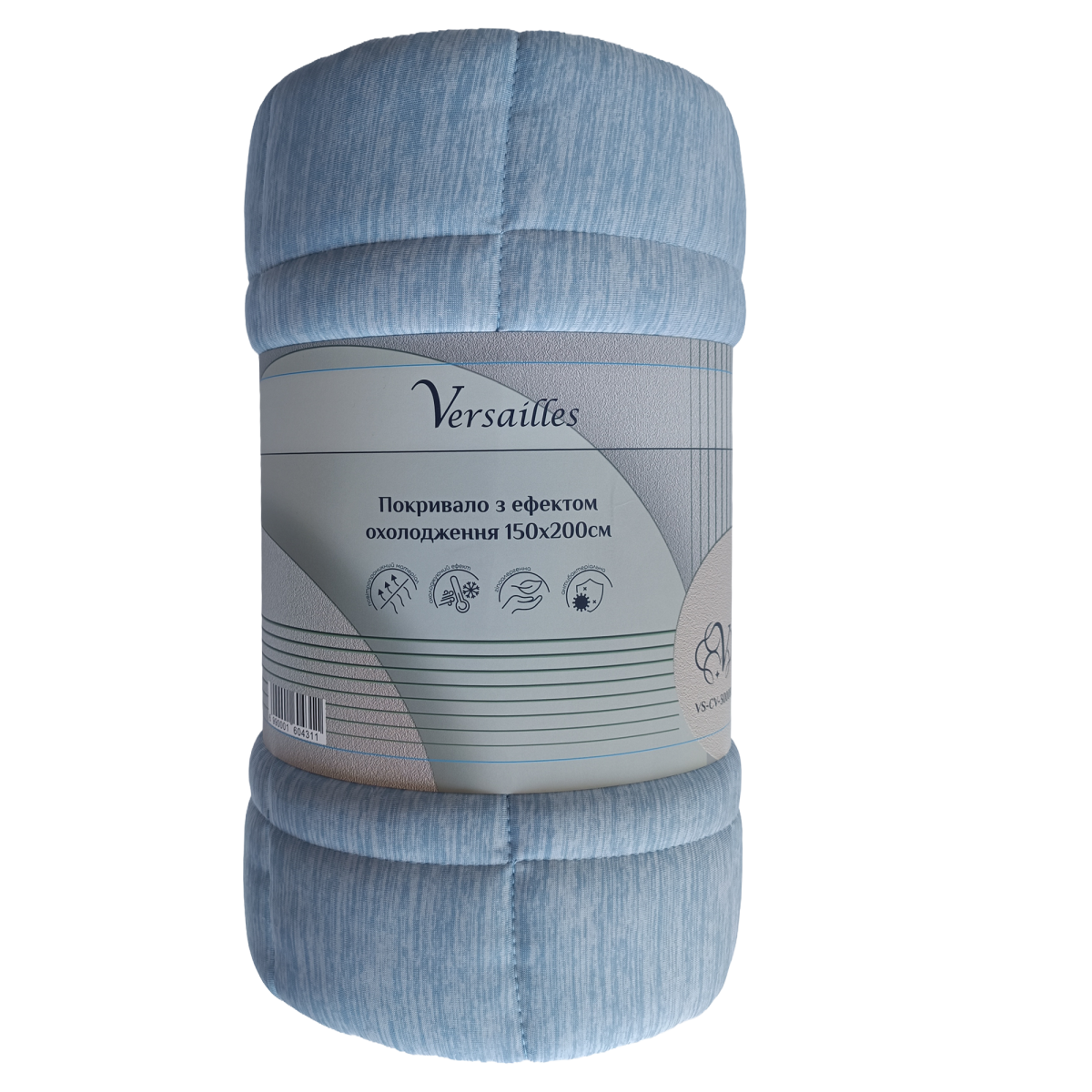 Покривало VS-СV-3000BL з ефектом охолодження 150х200см. блакитне Versailles