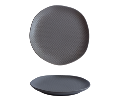 Тарелка десертная VT-P-1205GT Gray Texture Vittora 205 мл