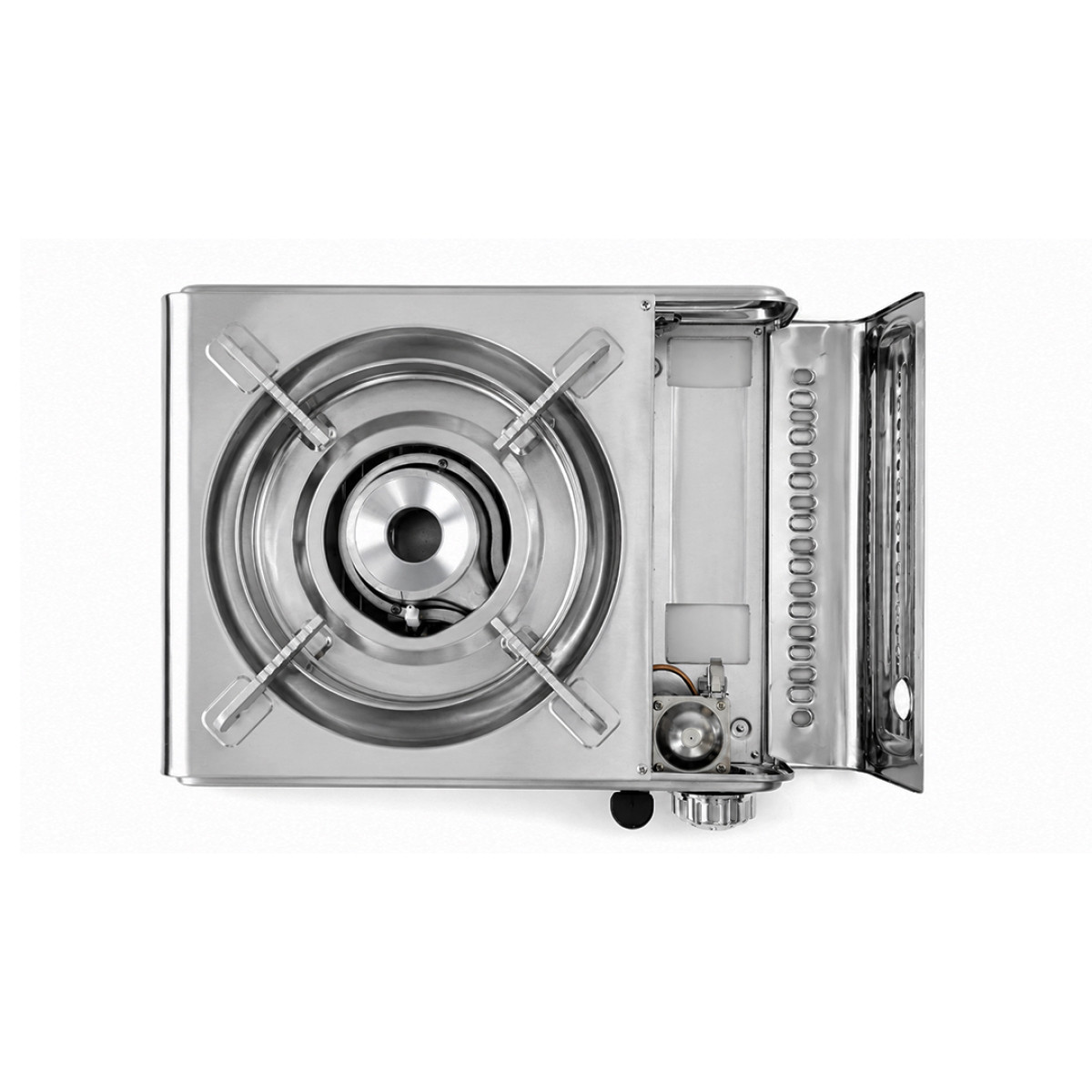 Газовая плита туристическая однокомфорочная нерж ZD-6900S (кейс) X-Treme