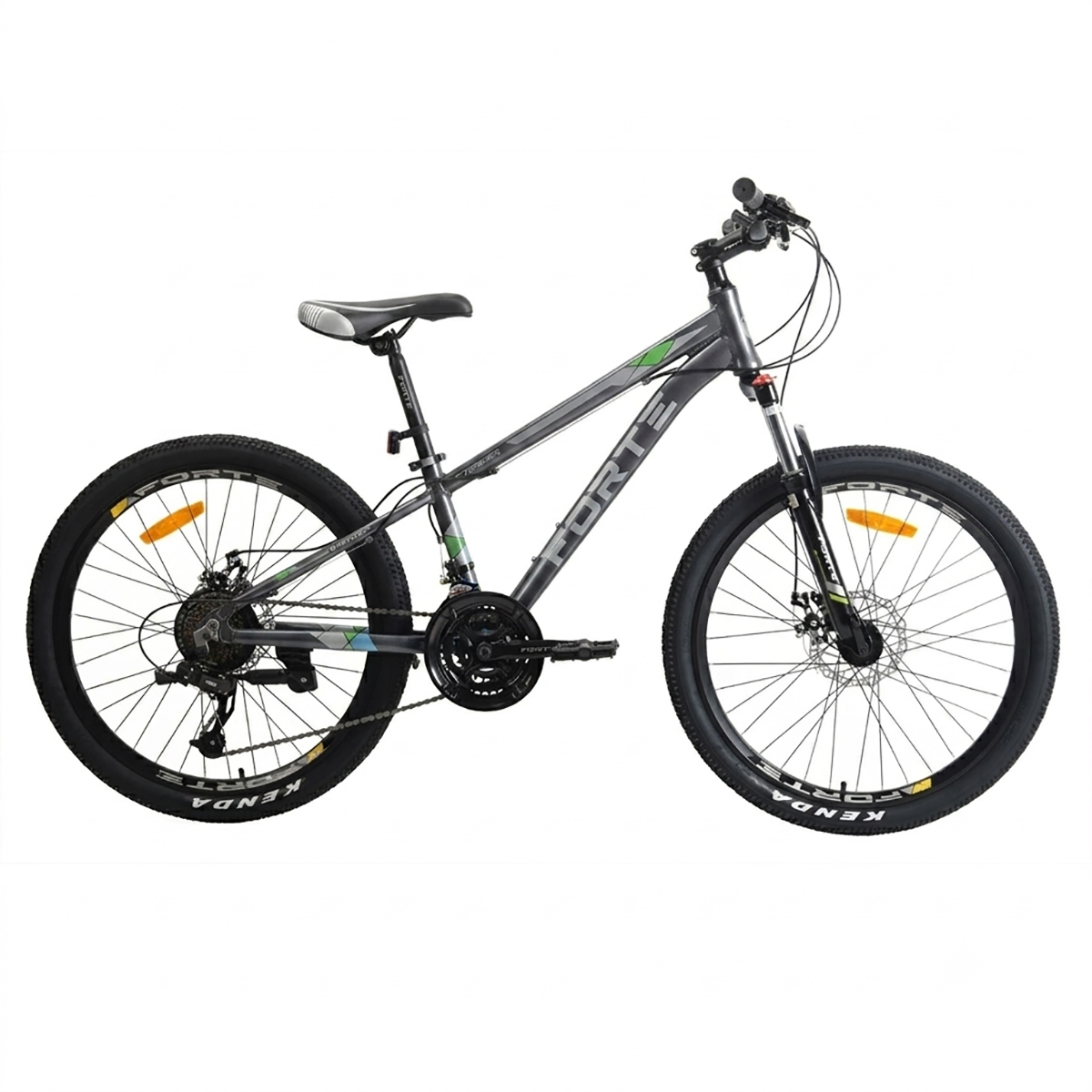Велосипед FORTE STRIKER 26.2412-07S, к24 р12 алюминий темно-серый