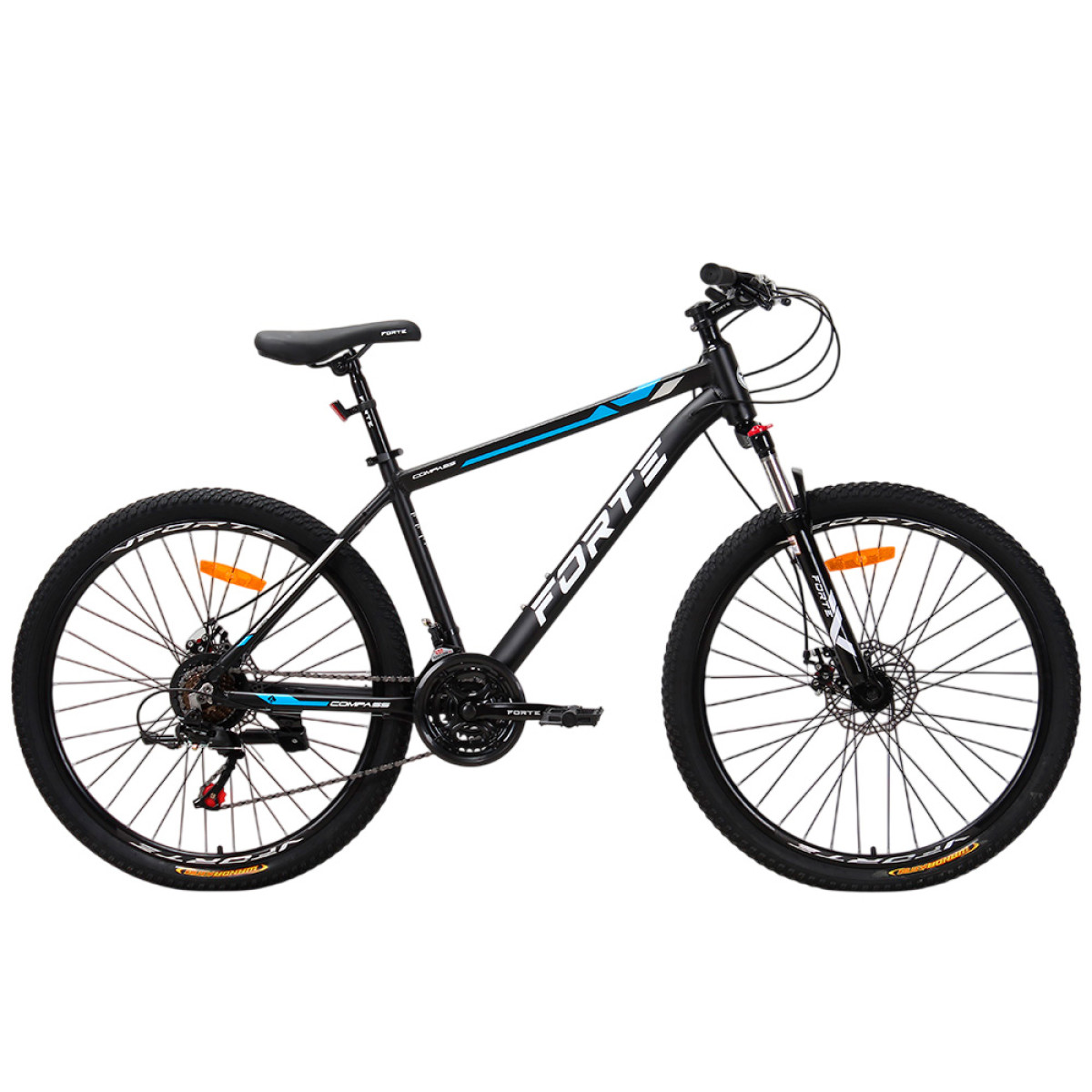 Велосипед Forte COMPASS 26.2617-03S к26 р17 алюміній чорно-синій