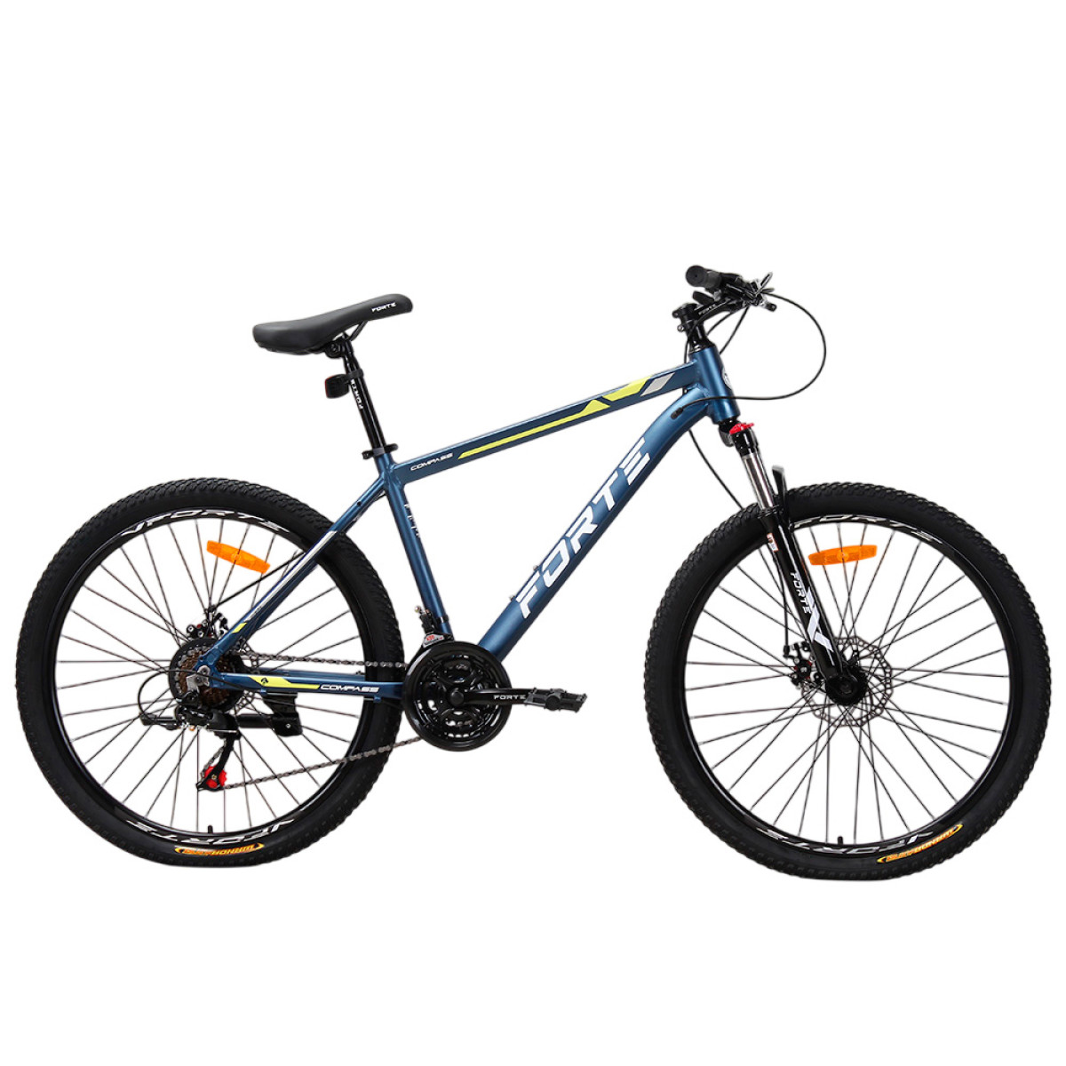 Велосипед Forte COMPASS 26.2617-04S, к26 р17 алюминий сине-желтый