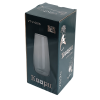 Ваза скляна VT-V-0016 Кварц (димчата) 22см Vittora