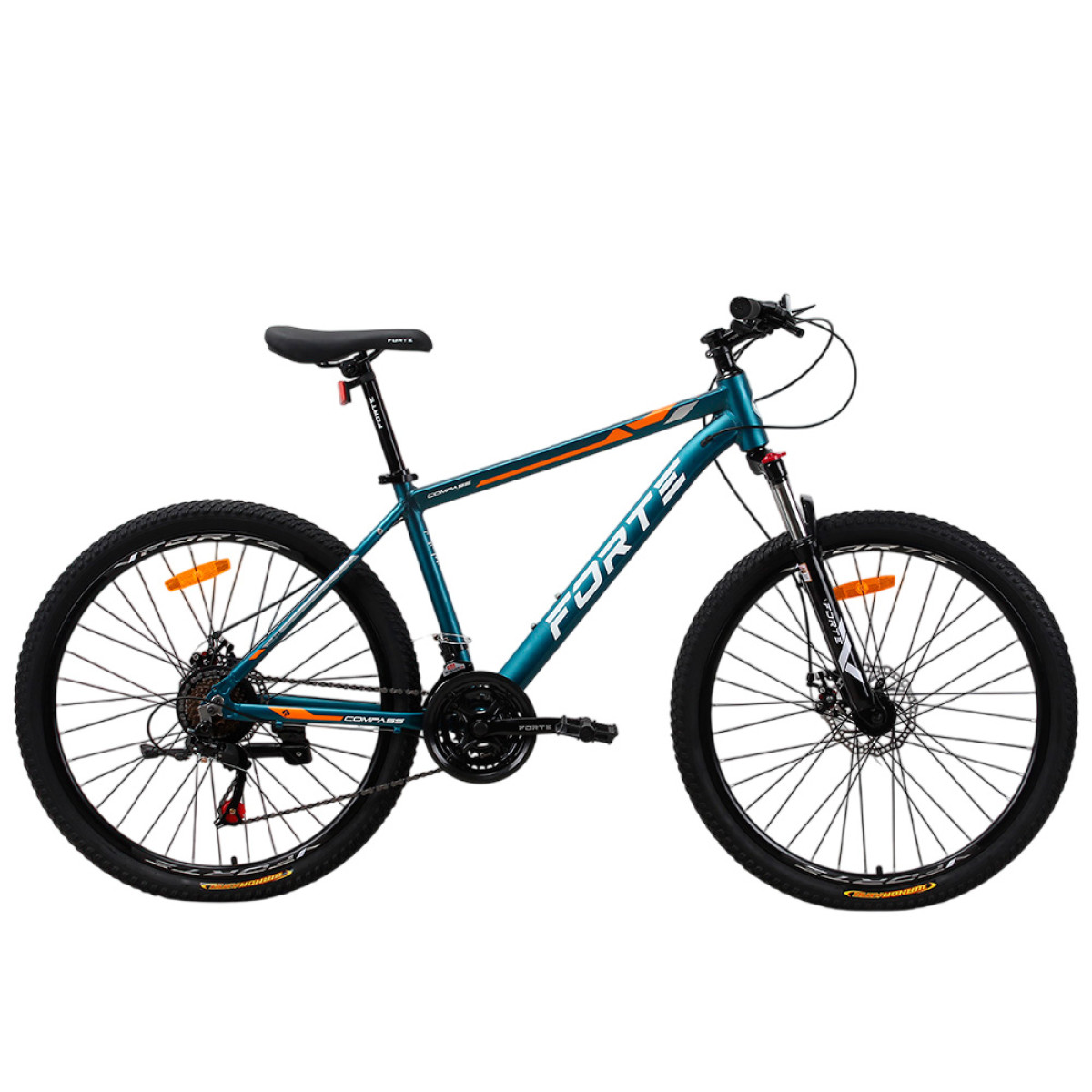 Велосипед Forte COMPASS 26.2617-05S, к26 р17 алюминий сине-оранжевый