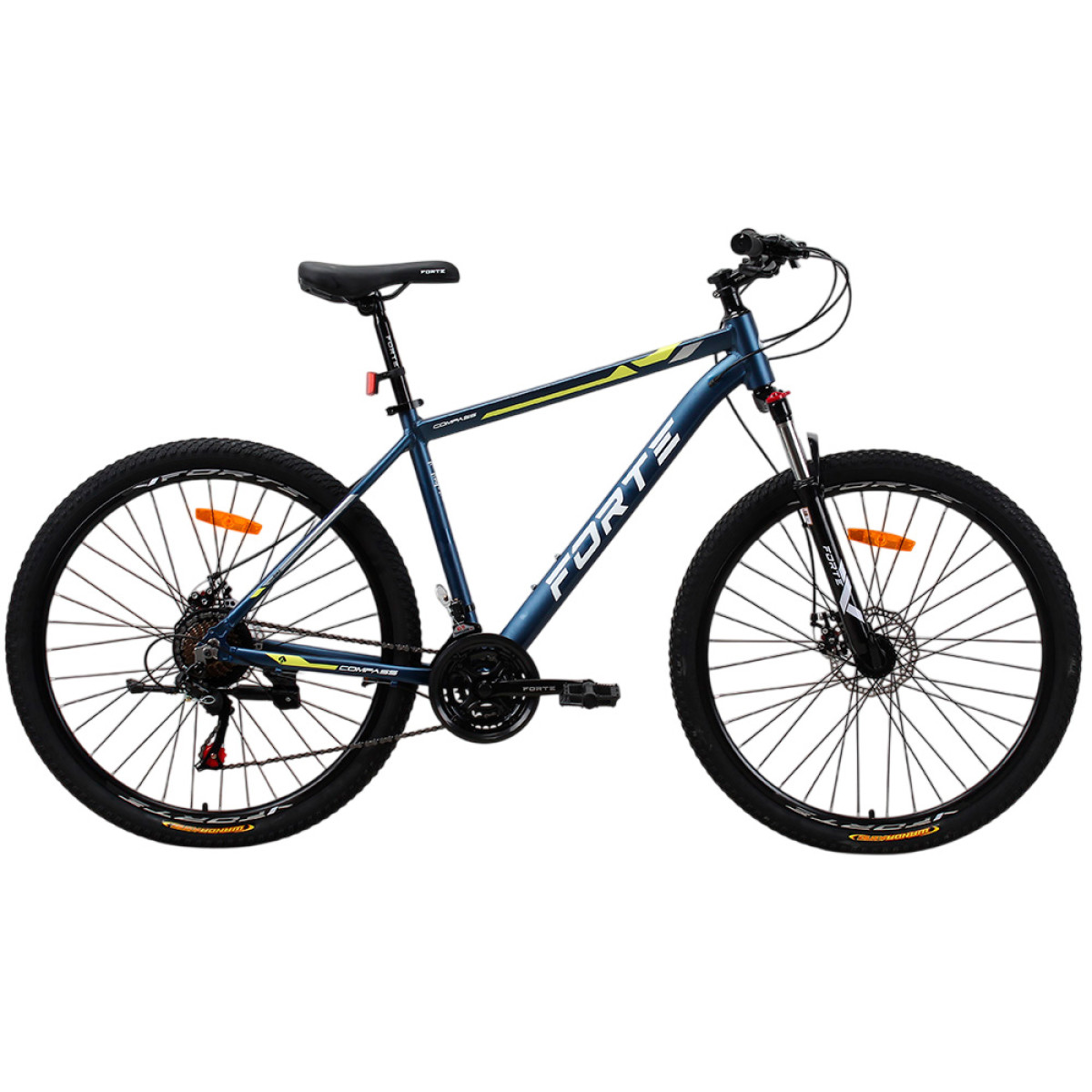 Велосипед Forte COMPASS 26.2719-09S к27.5 р19 алюміній синьо-жовтий