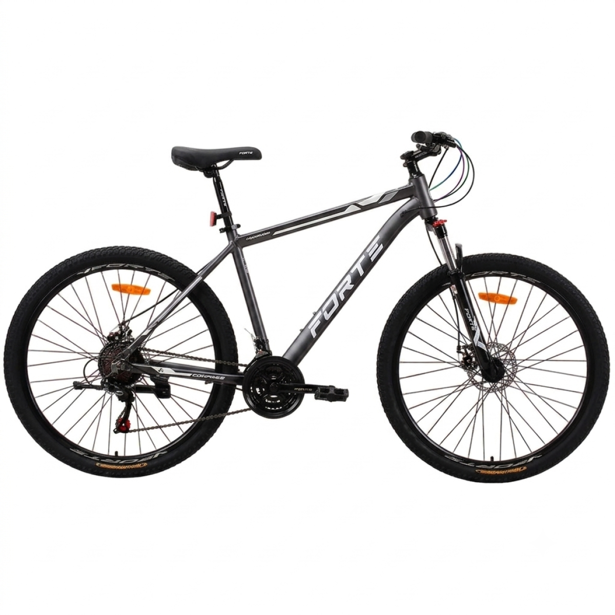 Велосипед Forte COMPASS 26.2719-06S к 27.5 р 19 алюміній темно-сірий