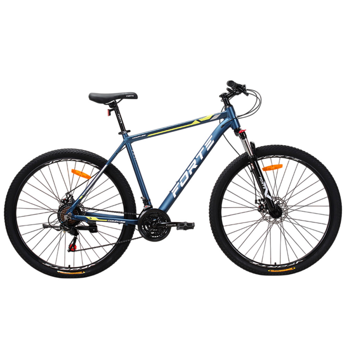 Велосипед Forte COMPASS 26.2921-14S к29 р21 алюміній синьо-жовтий