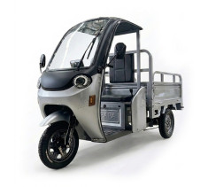 Трицикл вантажний акумуляторний FORTE DW1200-1-3 Срібний