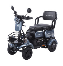 Трицикл акумуляторний Forte  SONIC-WN800S Сірий