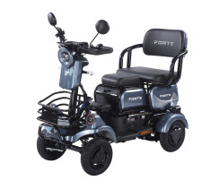 Трицикл аккумуляторный Forte SONIC-WN800S Серый