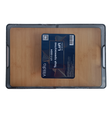Поднос прямоугольный VT-T-0004 Loft 40х26х4.5см, Vittora