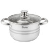 Каструля GT-1502-24 FORCE MATTE 24см, 6.1 л Gusto