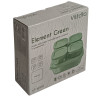 Набор стеклянных пищевых контейнеров VT-161011 Element Green 5 предметов Vittora