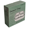Набор стеклянных контейнеров пищевых VT-161016 Element Grey 3 предметов Vittora