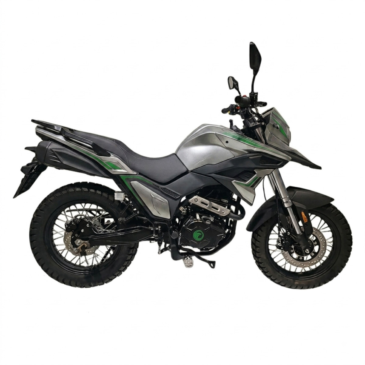 Мотоцикл FT250-FE Forte Серебряно-зеленый