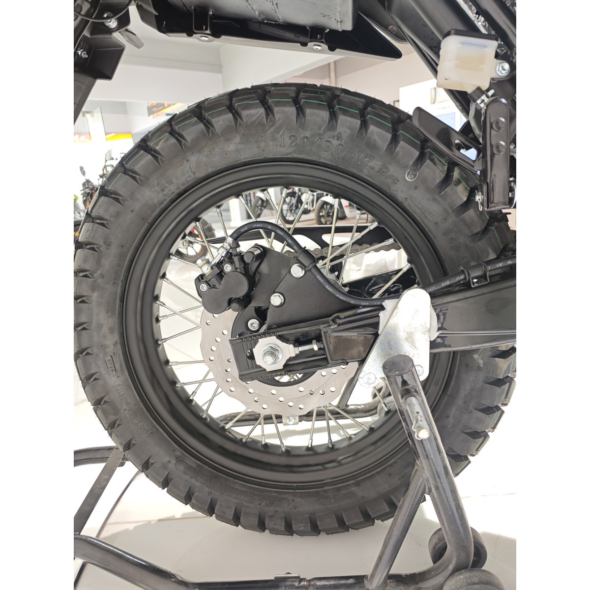 Мотоцикл FT250-FE Forte Черно-красный