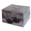 Набір каструль GT-2404-28/30 покриття MARBLE, 4пр. (6.5л/7.9л) Gusto