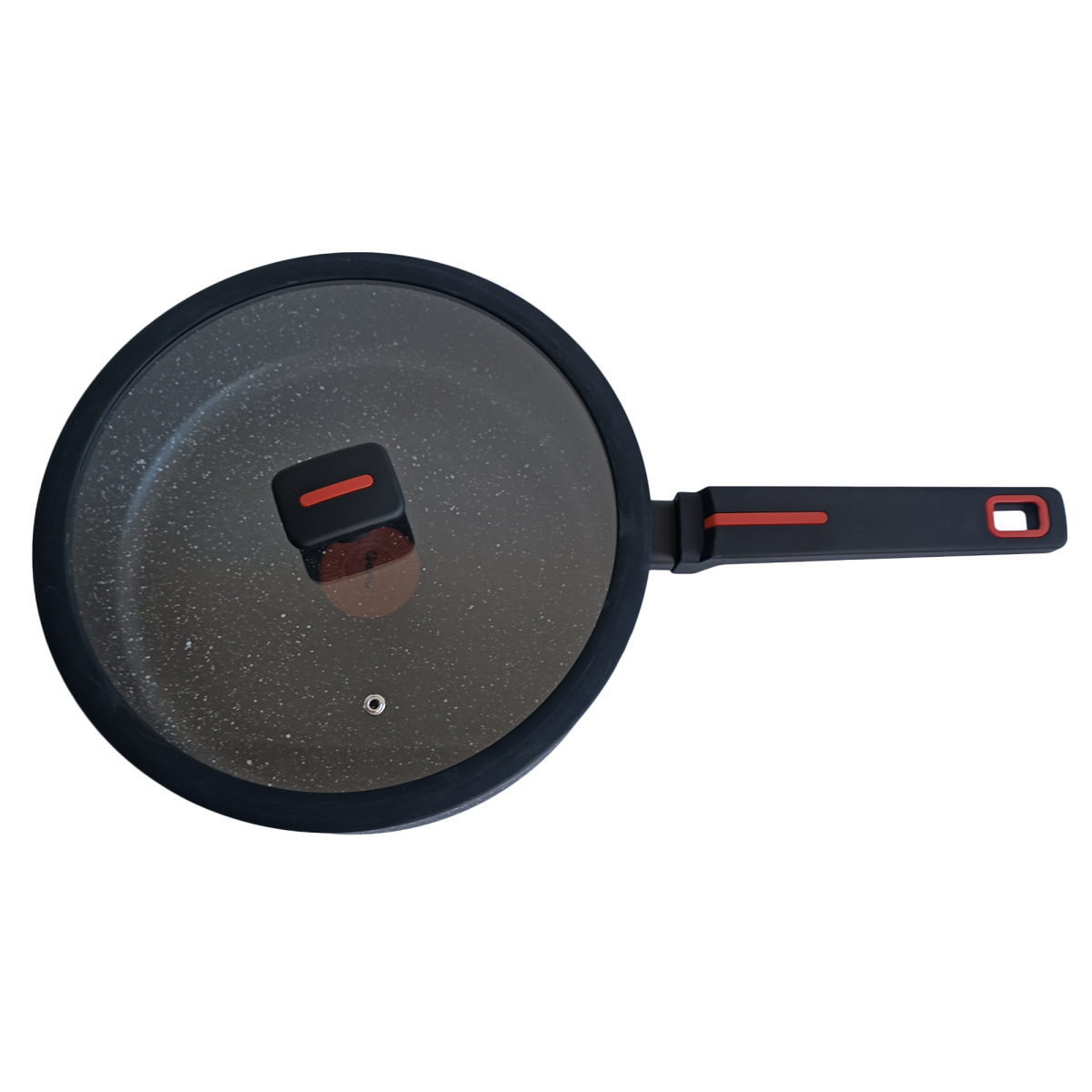 Сковорода GT-2901-26 з термоіндикатором INSTINCT (з кришкою) 26 cм. Gusto