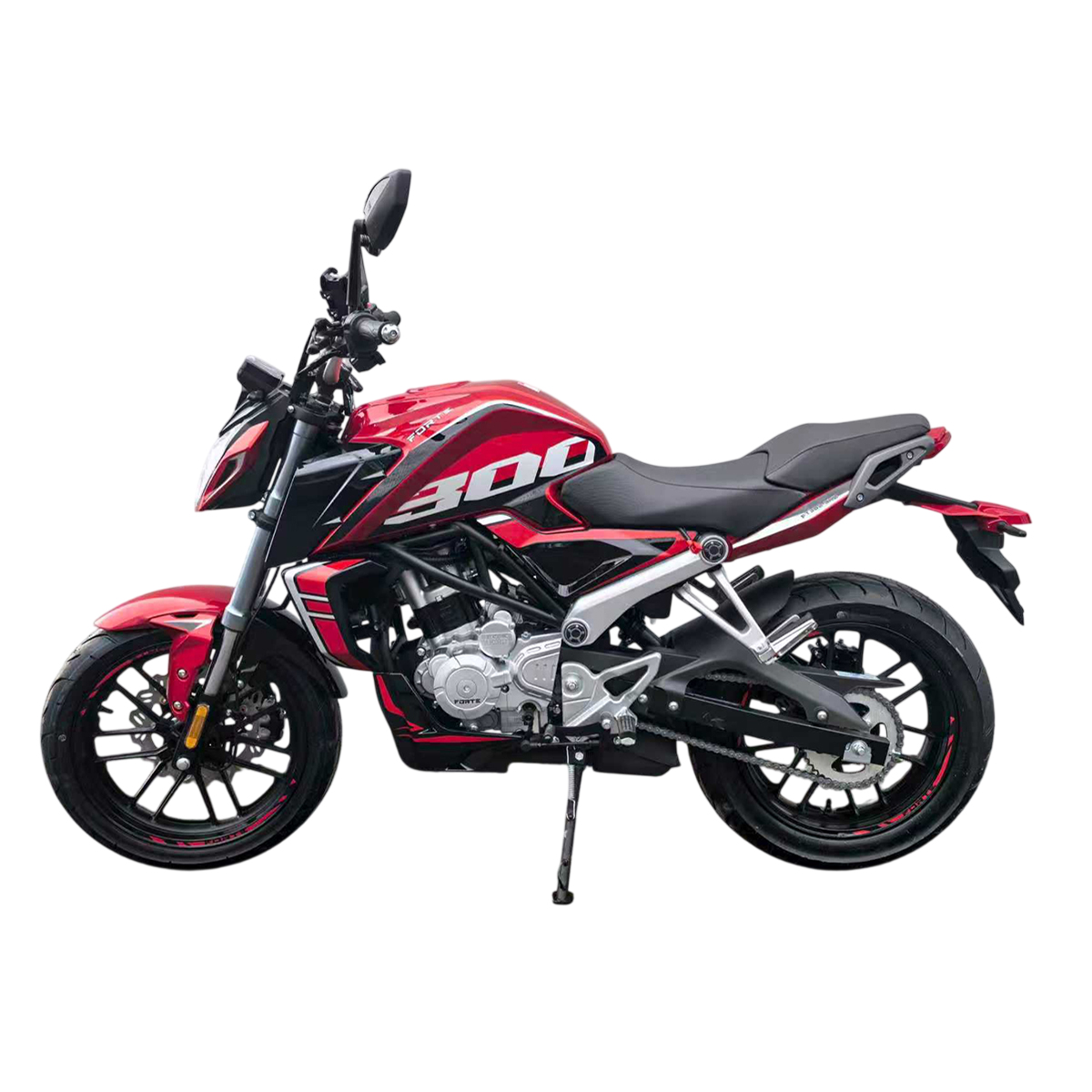 Мотоцикл Forte FT300-CKD Красный
