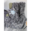 Плед VS-PL-4400G LuxuryFur 200х220см Графіт Versailles