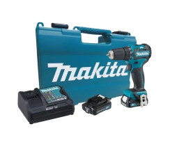 Аккумуляторная дрель-шуруповерт HP333DSAE Makita + быстрая зарядка и кейс