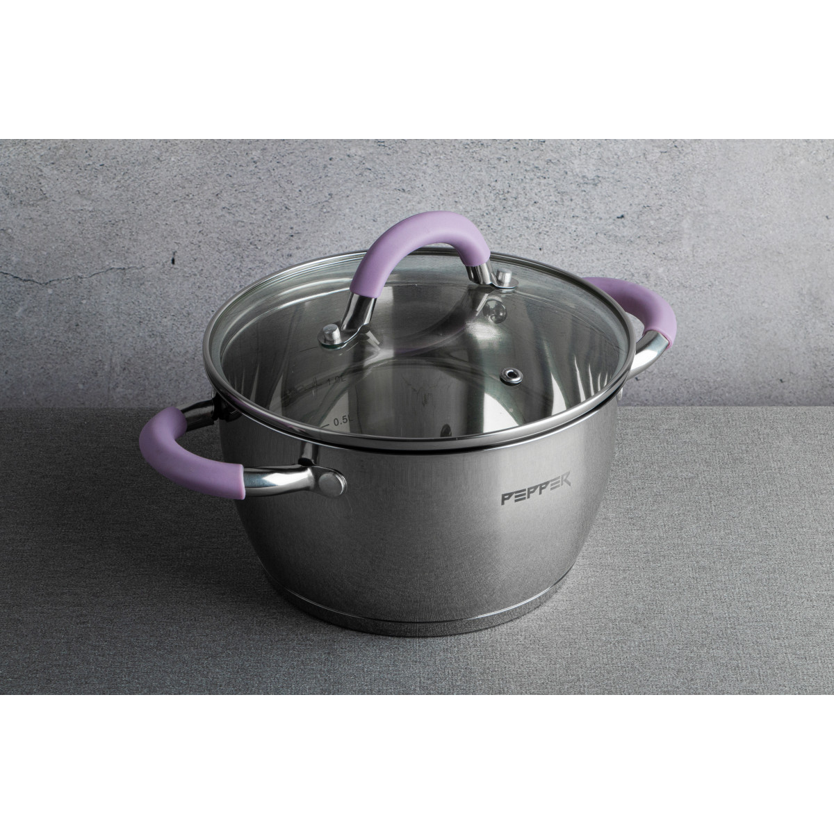 Каструля PR-1107-20 Purple iris 20 см 3.2 л PEPPER