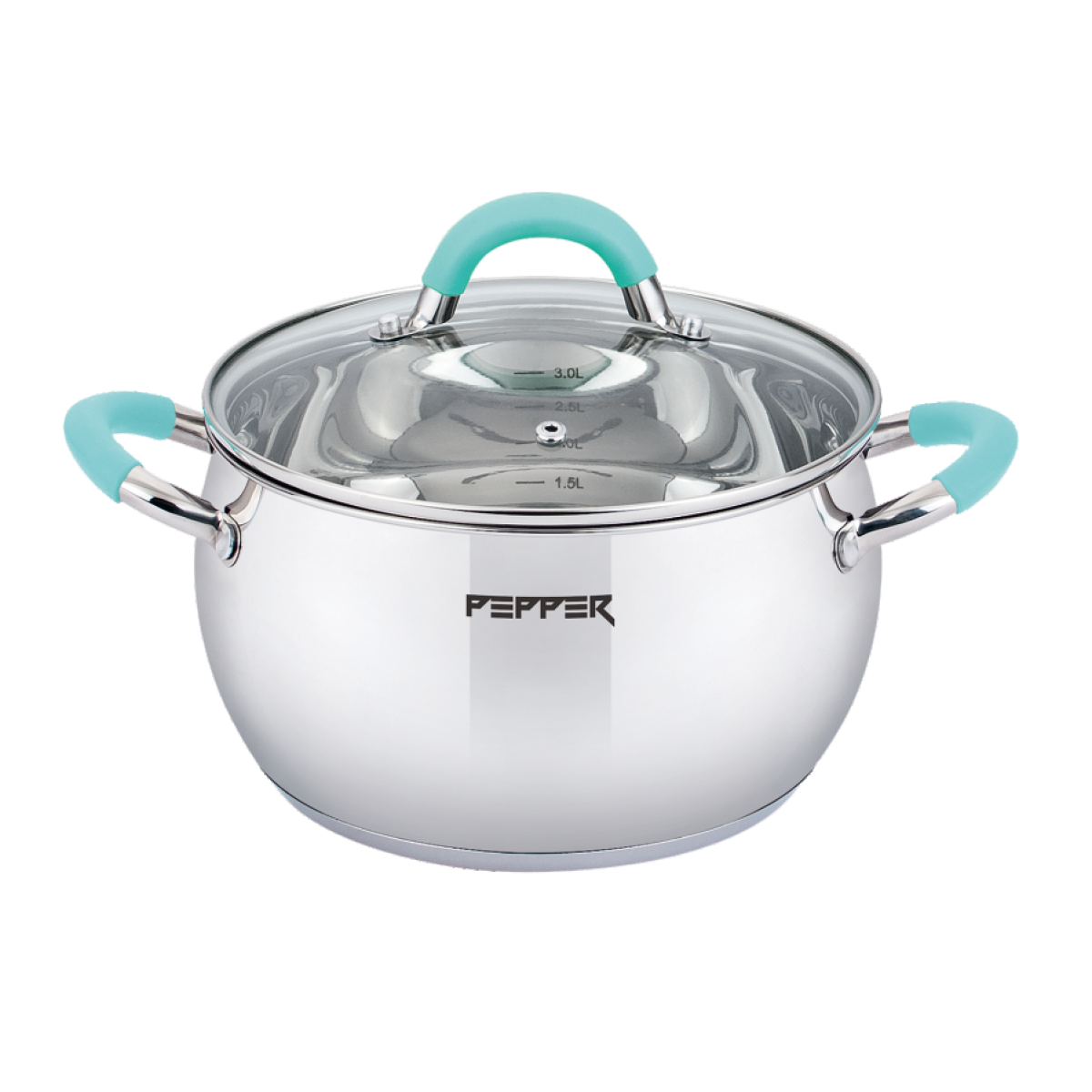 Каструля PR-1108-22 Apple Mint 22 см 5 л PEPPER