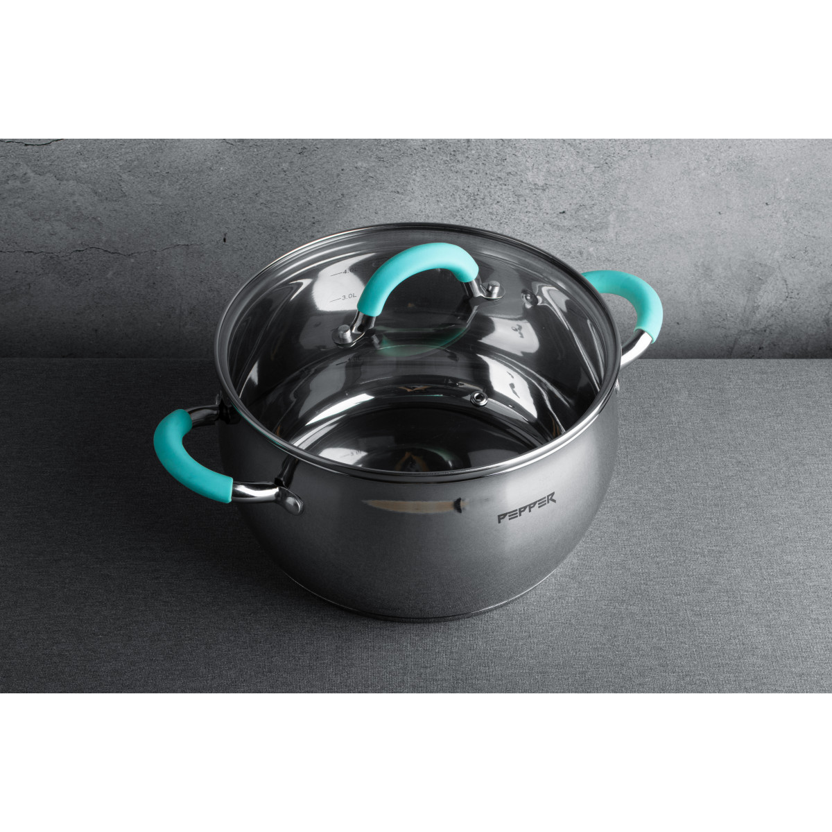 Каструля PR-1108-22 Apple Mint 22 см 5 л PEPPER