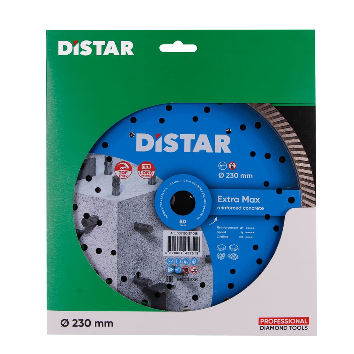 Круг алмазний DISTAR Turbo - 232 Extra Max