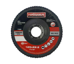 Круг пелюстковий плоский 125х22 мм P100 Т29 Haisser